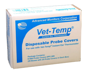Vet-Temp DPC-500 Disposable Probe Covers